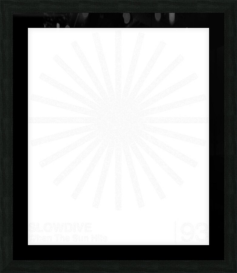 Slowdive 8 Picture Frame print