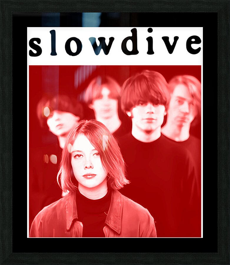 Slowdive 18 Picture Frame print