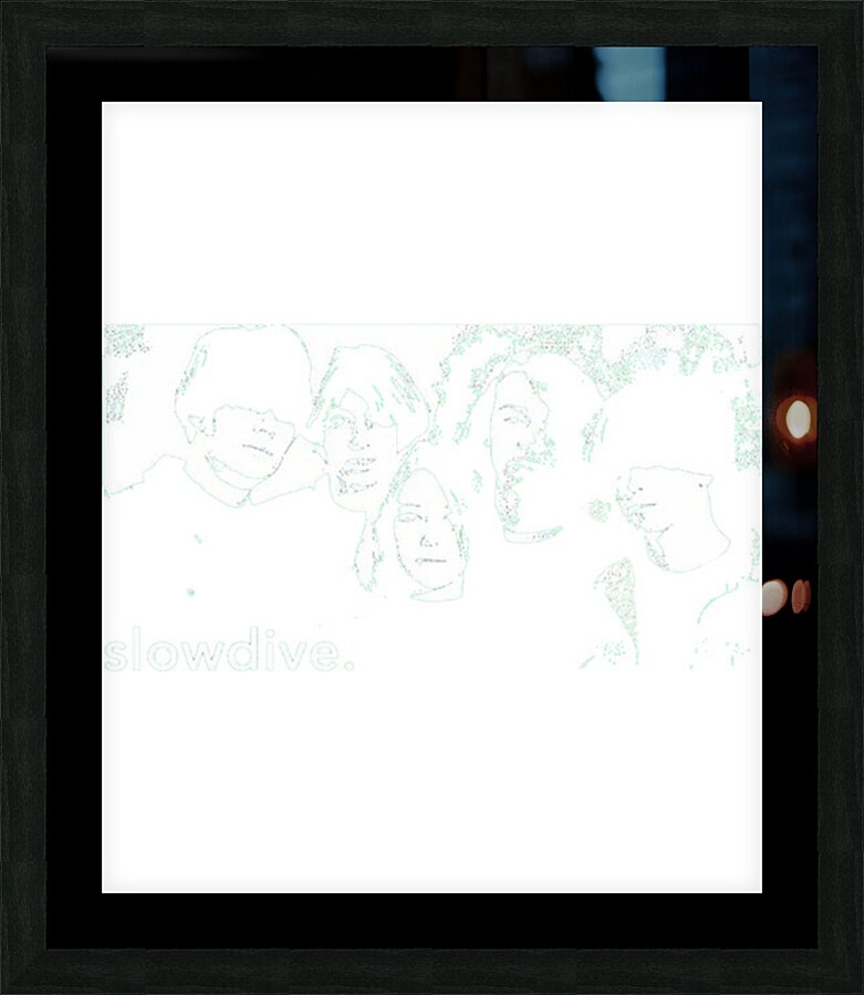 Slowdive 24 Picture Frame print