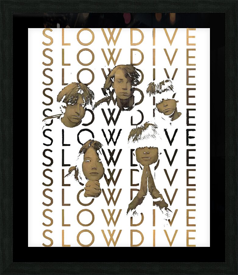Slowdive 34 Picture Frame print