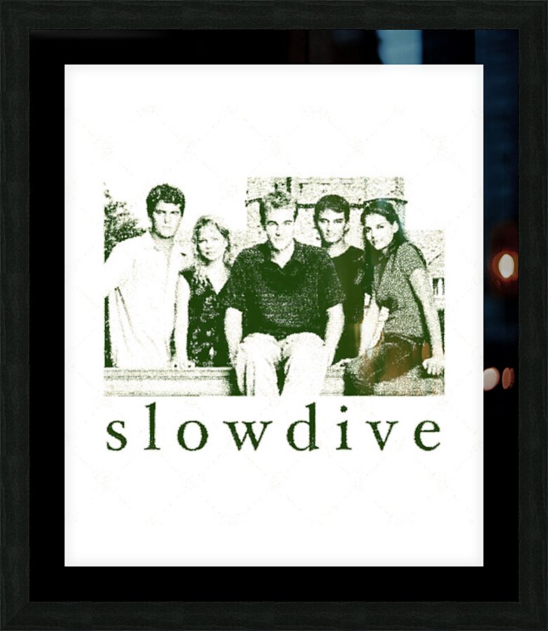 Slowdive 35 Picture Frame print