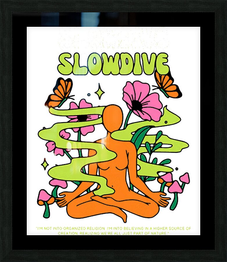 Slowdive 42 Picture Frame print