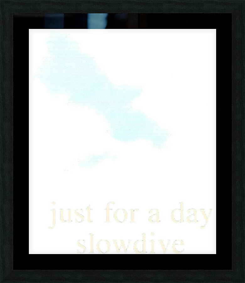 Slowdive 3 Picture Frame print