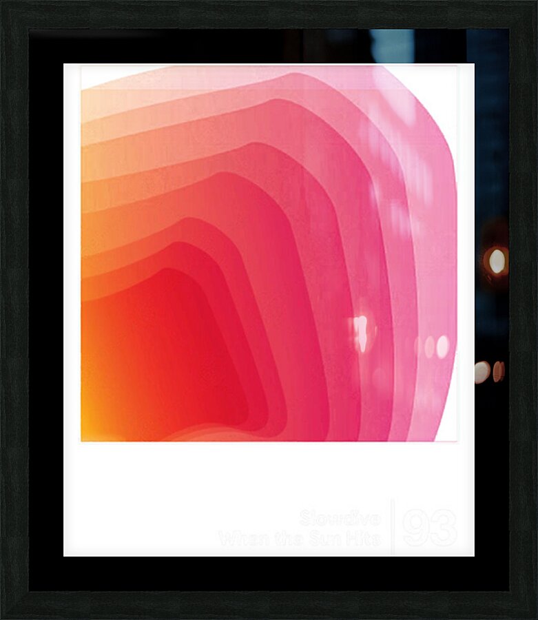 Slowdive 4 Picture Frame print