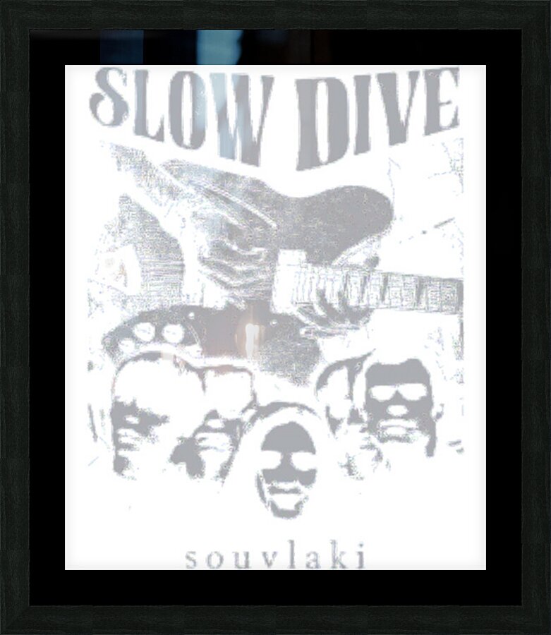 Slowdive 5 Picture Frame print