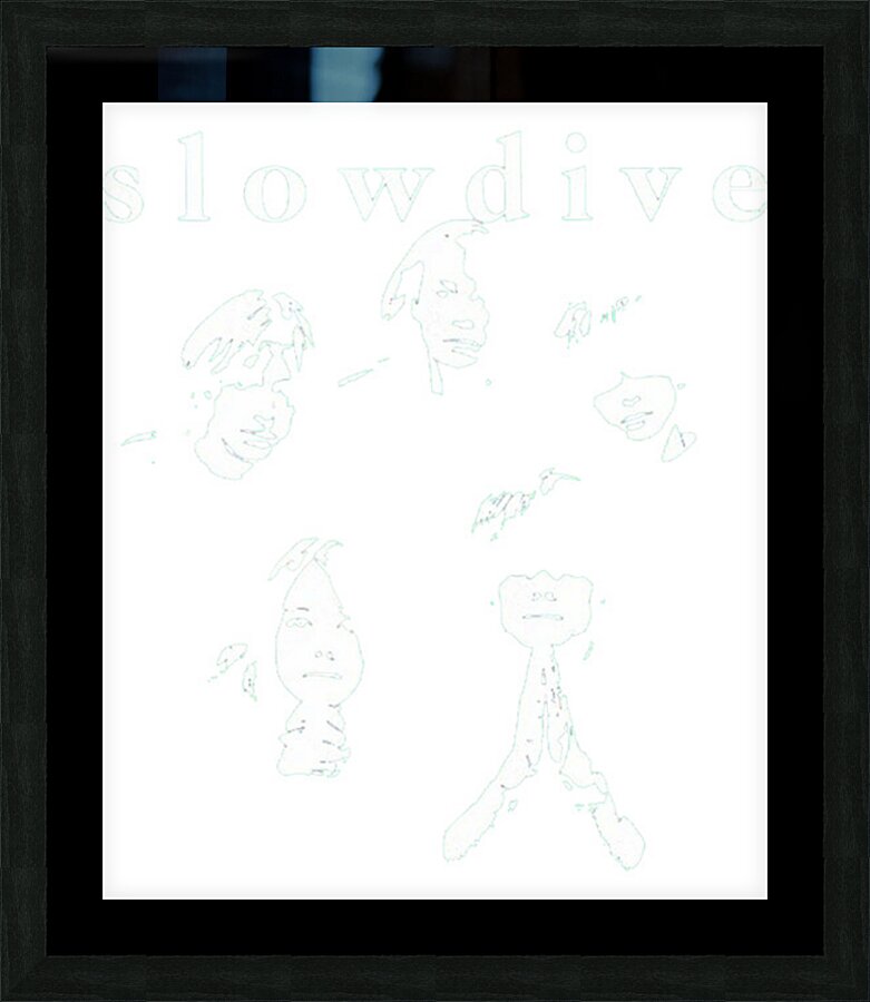 Slowdive 9 Picture Frame print