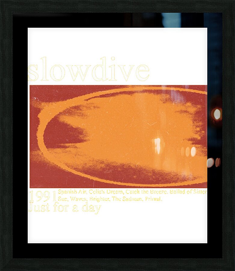 Slowdive 27 Picture Frame print