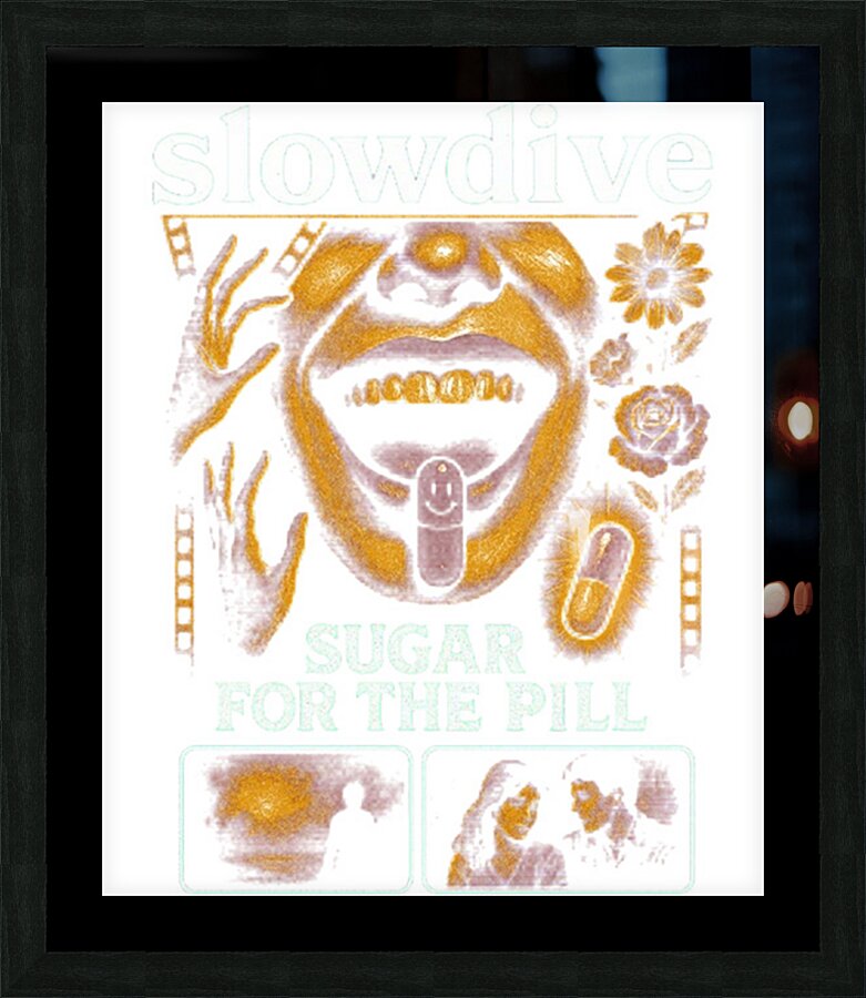 Slowdive 36 Picture Frame print