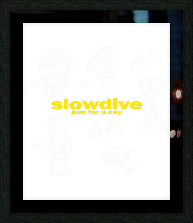 Slowdive 38 Picture Frame print