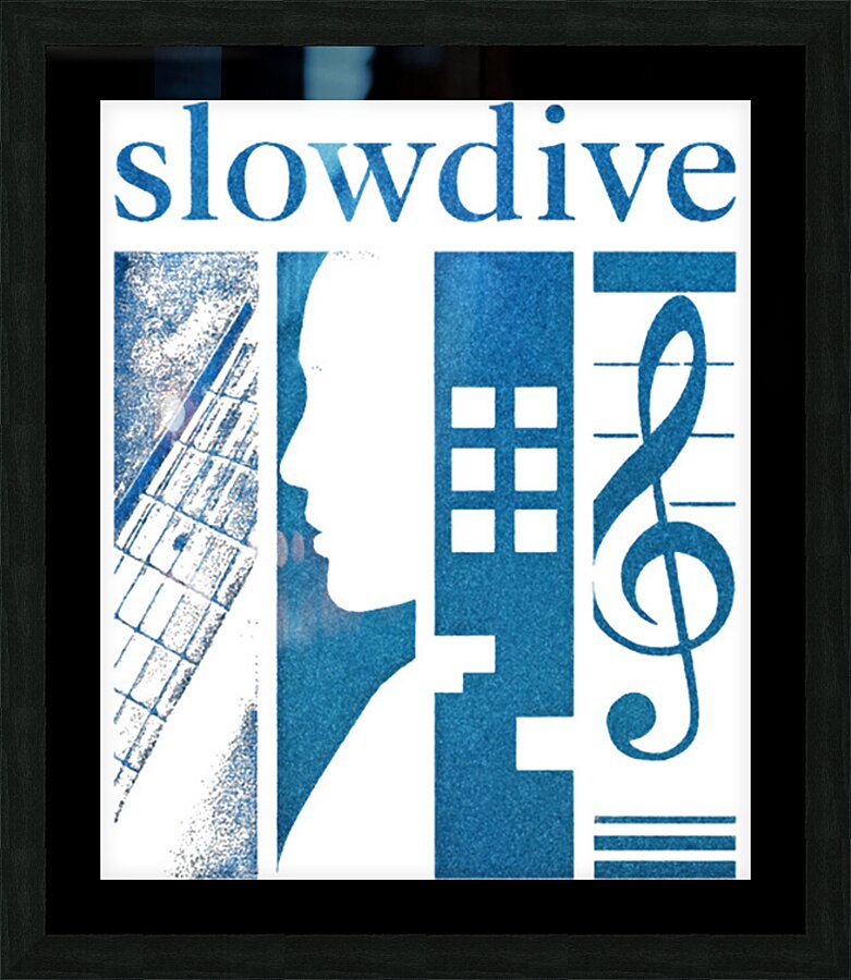Slowdive 41 Picture Frame print