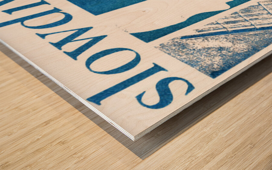Slowdive 41 Wood print