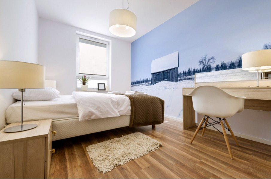 La grange Mural print