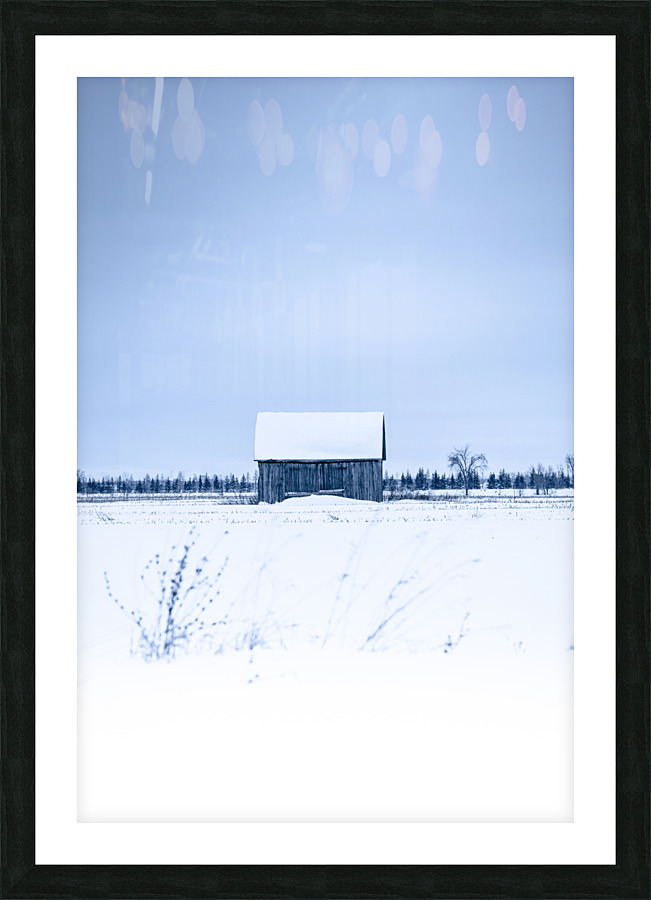 La grange Picture Frame print
