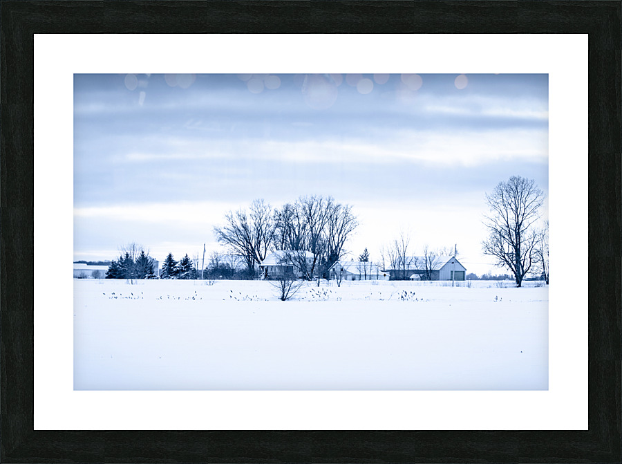 La ferme Picture Frame print