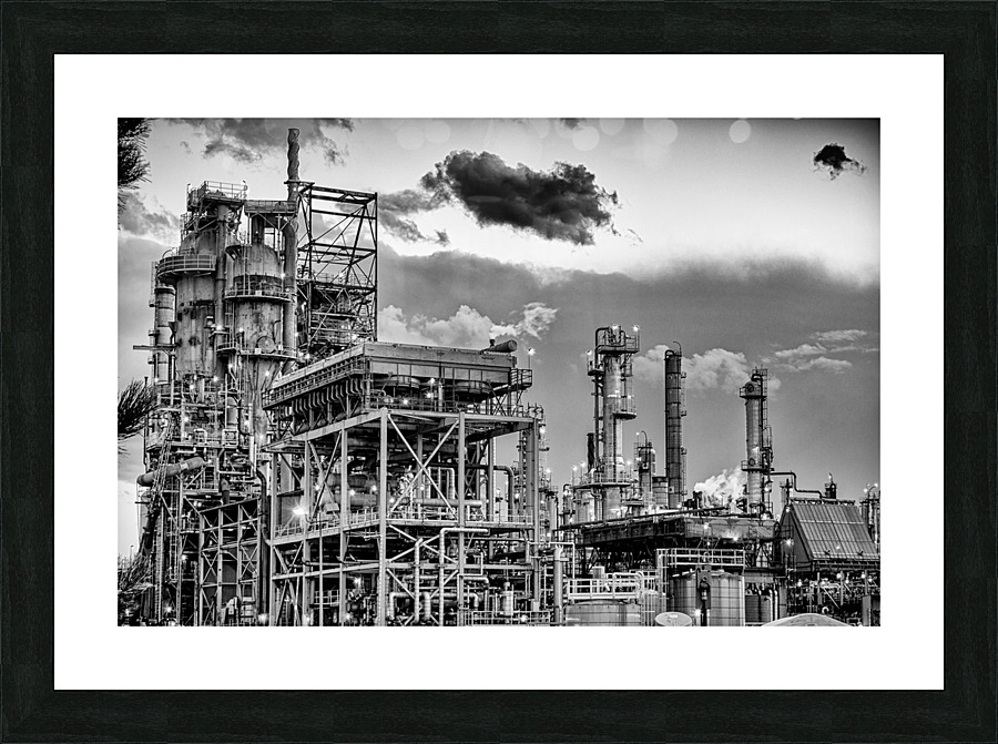 Raffinerie 2 Picture Frame print