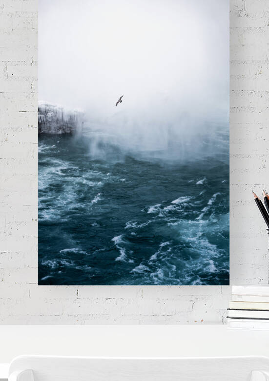 Un oiseau dans la brume by La galerie d Actarus