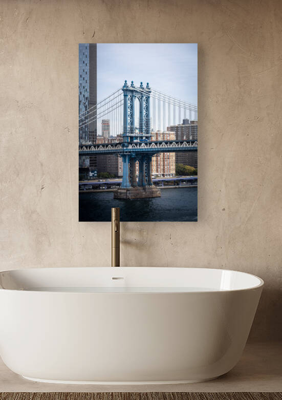 Bleu Manhattan by La galerie d Actarus