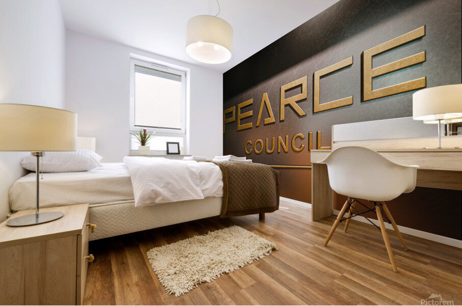 pearce con Mural print