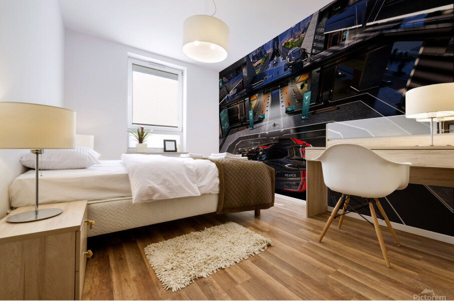 volant ha in Mural print