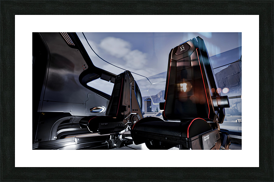 medtech seats Picture Frame print