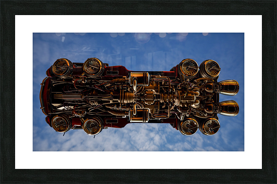 Lowbie U Picture Frame print