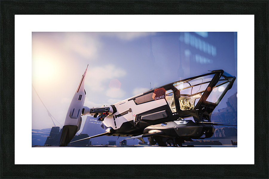 compact hero Picture Frame print
