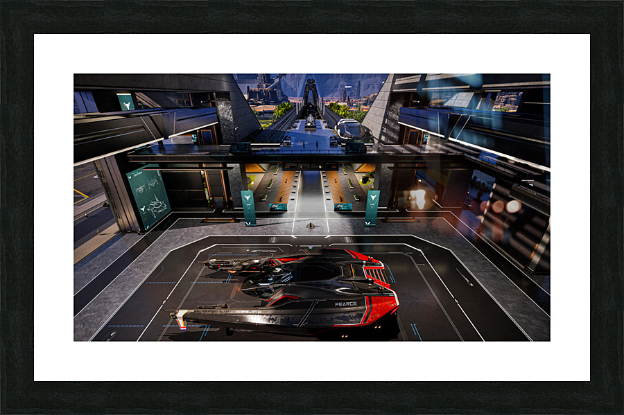 volant ha in Picture Frame print