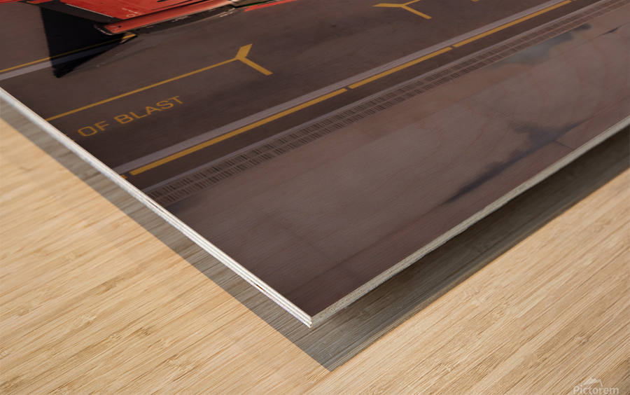 medtech upside Wood print