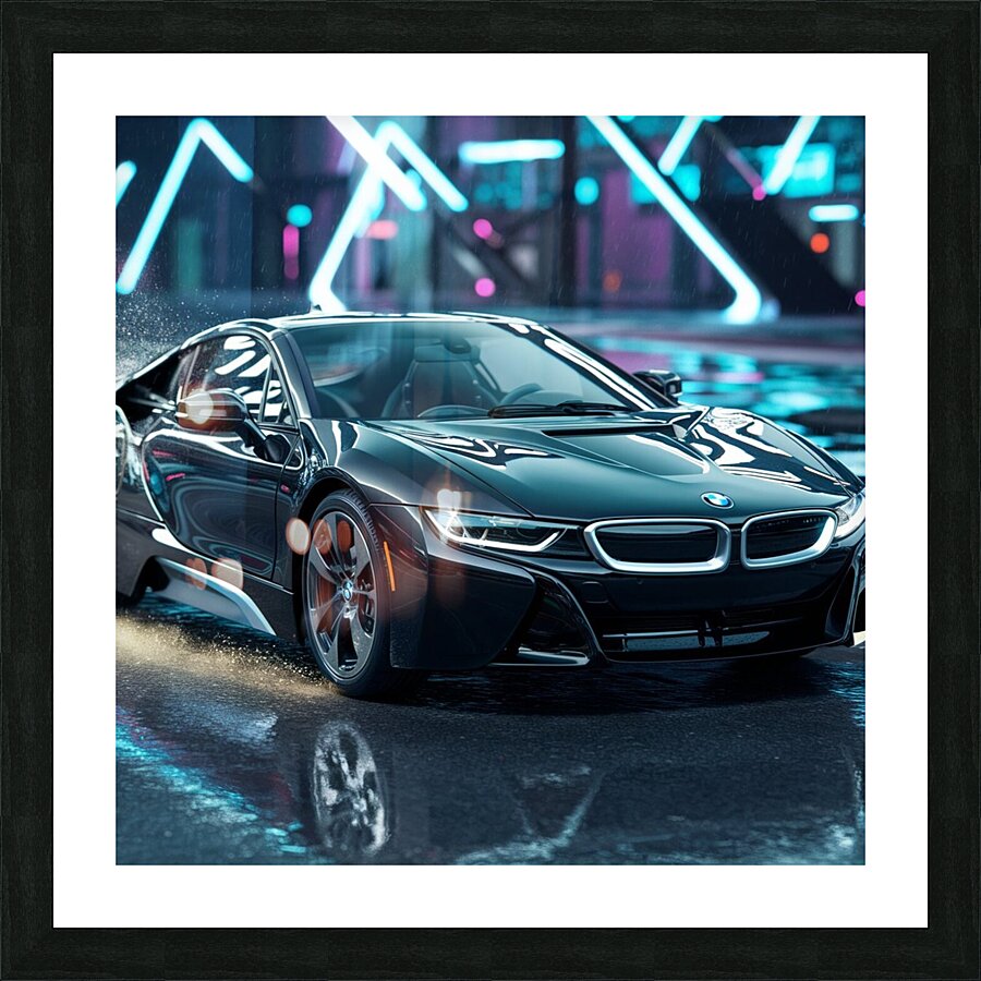 the sport  BMW  Picture Frame print