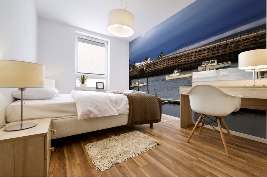 Winter Stillness Mural print