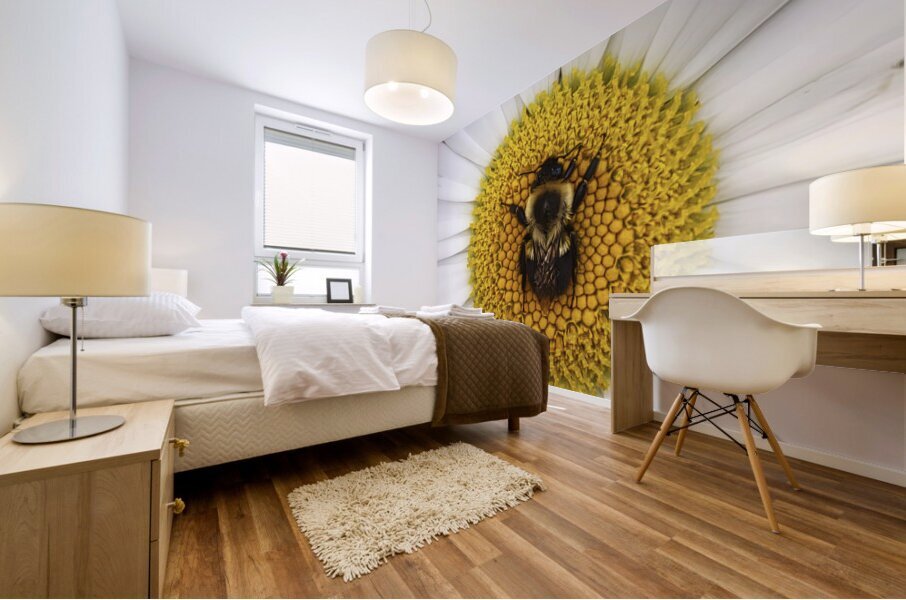 Bumble in the Middle - Maine Botanical Wall Art Impression murale