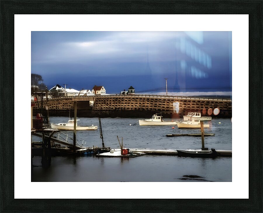 Winter Stillness Picture Frame print