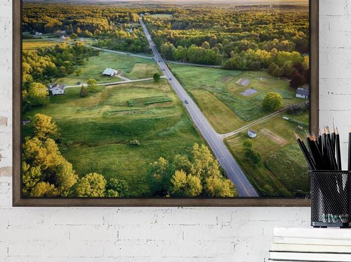 Golden Dawn - Maine Country Wall Art by George Baines Photography   Connection in Moments of Light