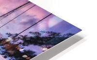 Crossing at Dusk HD Metal print