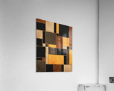 Mondrian Composition Black - Abstract Expressionism 2 Acrylic Print