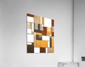 Mondrian Composition - White - Abstract Expressionism 2 Acrylic Print