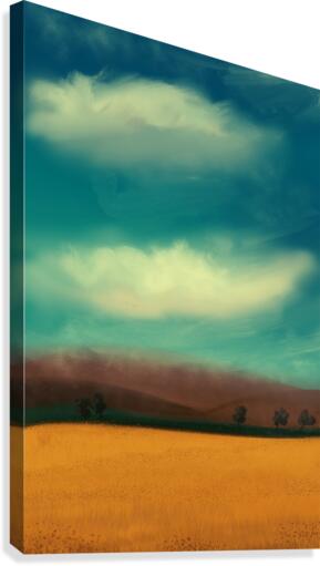 Heading home before dusk Canvas Print