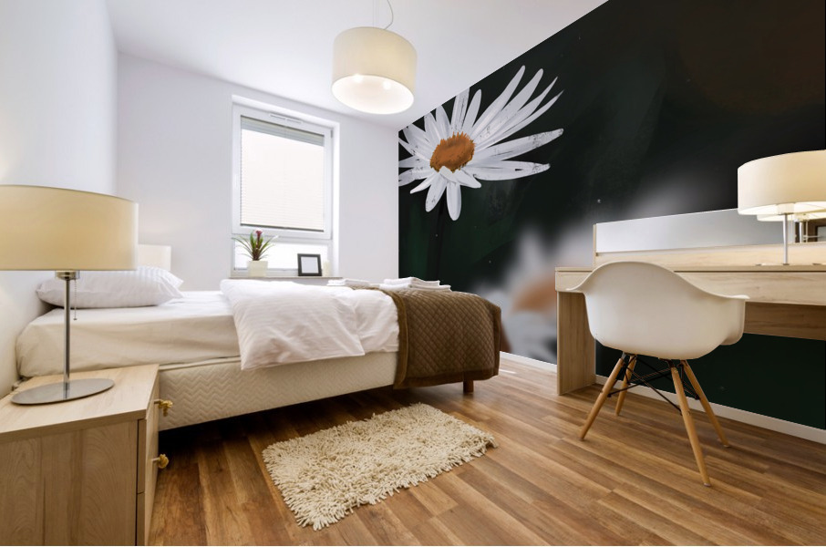 Daisies from a Dream 2 Mural print