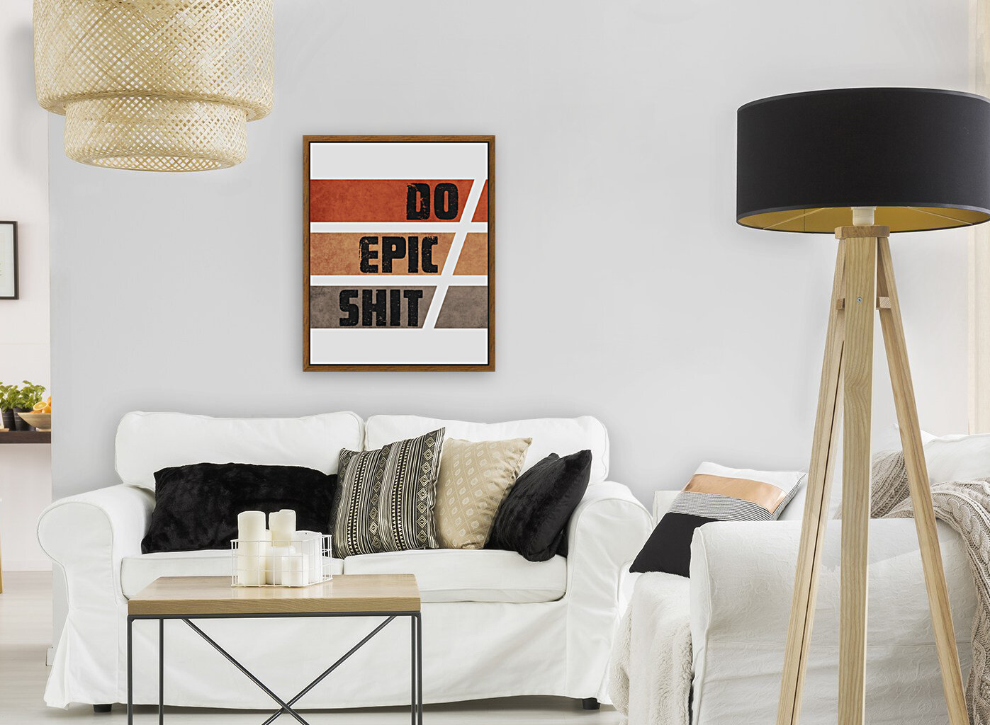 Do Epic Shit - Grunge Typography 3 Reproduction
