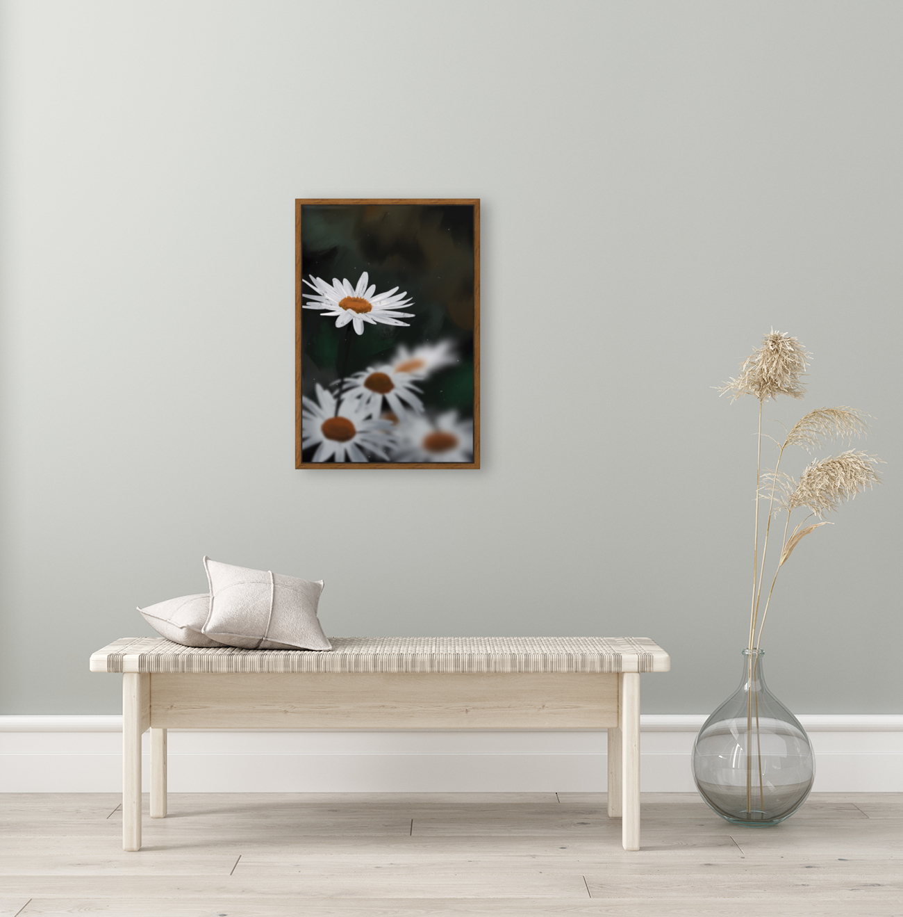Daisies from a Dream 2 Reproduction