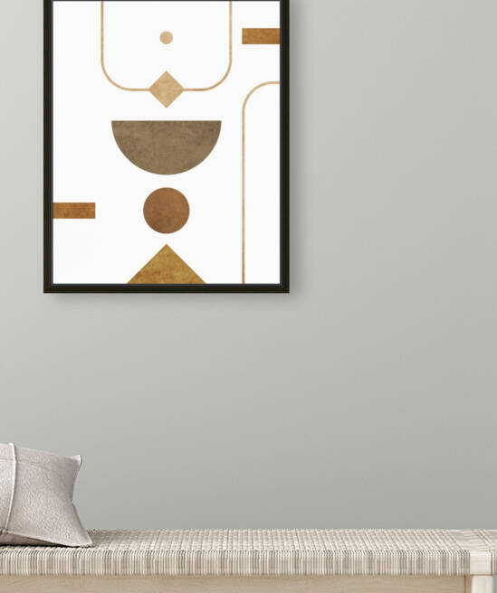Subtle Opulence - Contemporary Minimalist Abstract in White 2 by Cosmic Soup