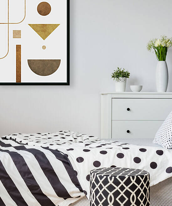 Subtle Opulence - Contemporary Minimalist Abstract in White 1 by Cosmic Soup