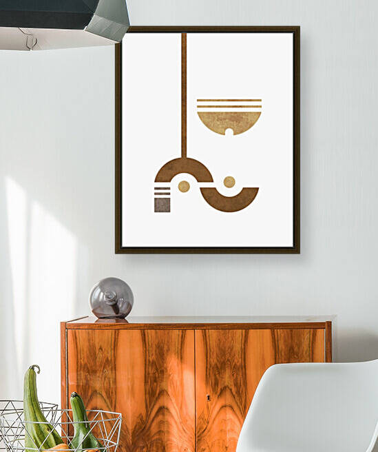 Alchemical Escapades 3 - Contemporary Minimalist Abstract in White by Cosmic Soup