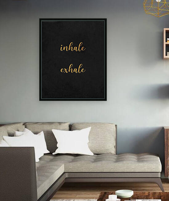 Inhale Exhale 1 by Cosmic Soup