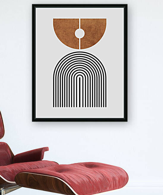 Ver Sacrum 1 - Minimal Geometric Abstract by Cosmic Soup