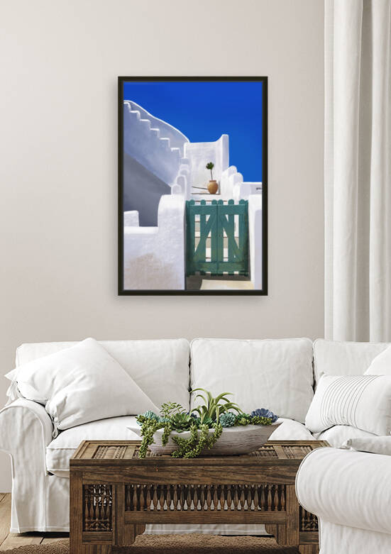 The Invitation - Santorini - Greece by Cosmic Soup
