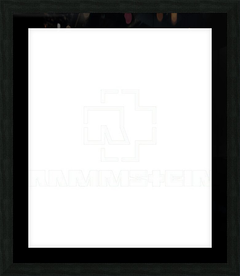 rammstein 10 Picture Frame print