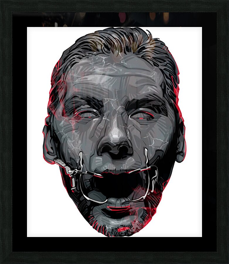 rammstein 28 Picture Frame print