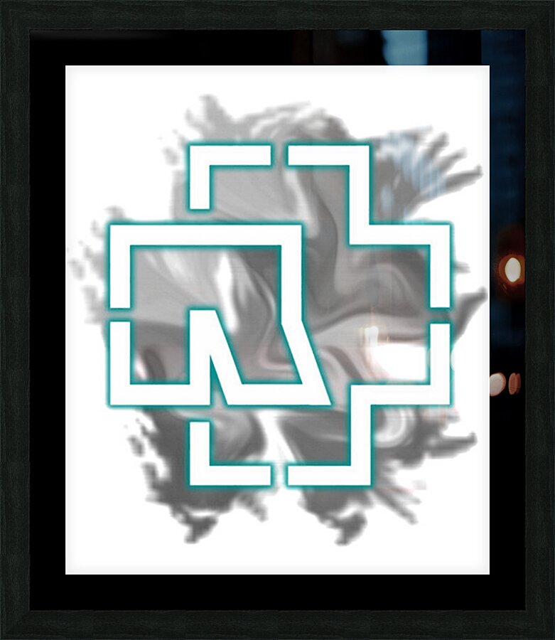rammstein 11 Picture Frame print