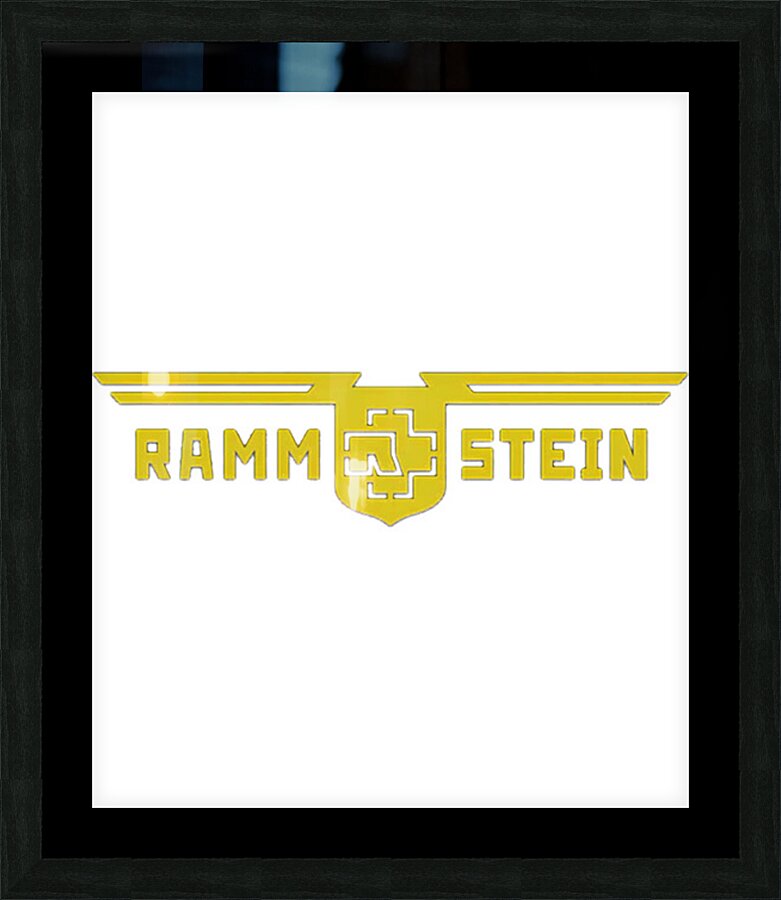 rammstein 33 Picture Frame print